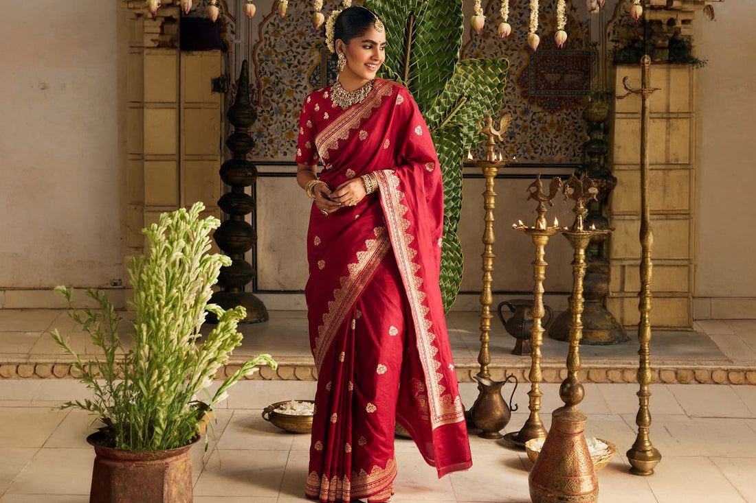 How to Choose the Perfect Banarasi Saree for Your Wedding