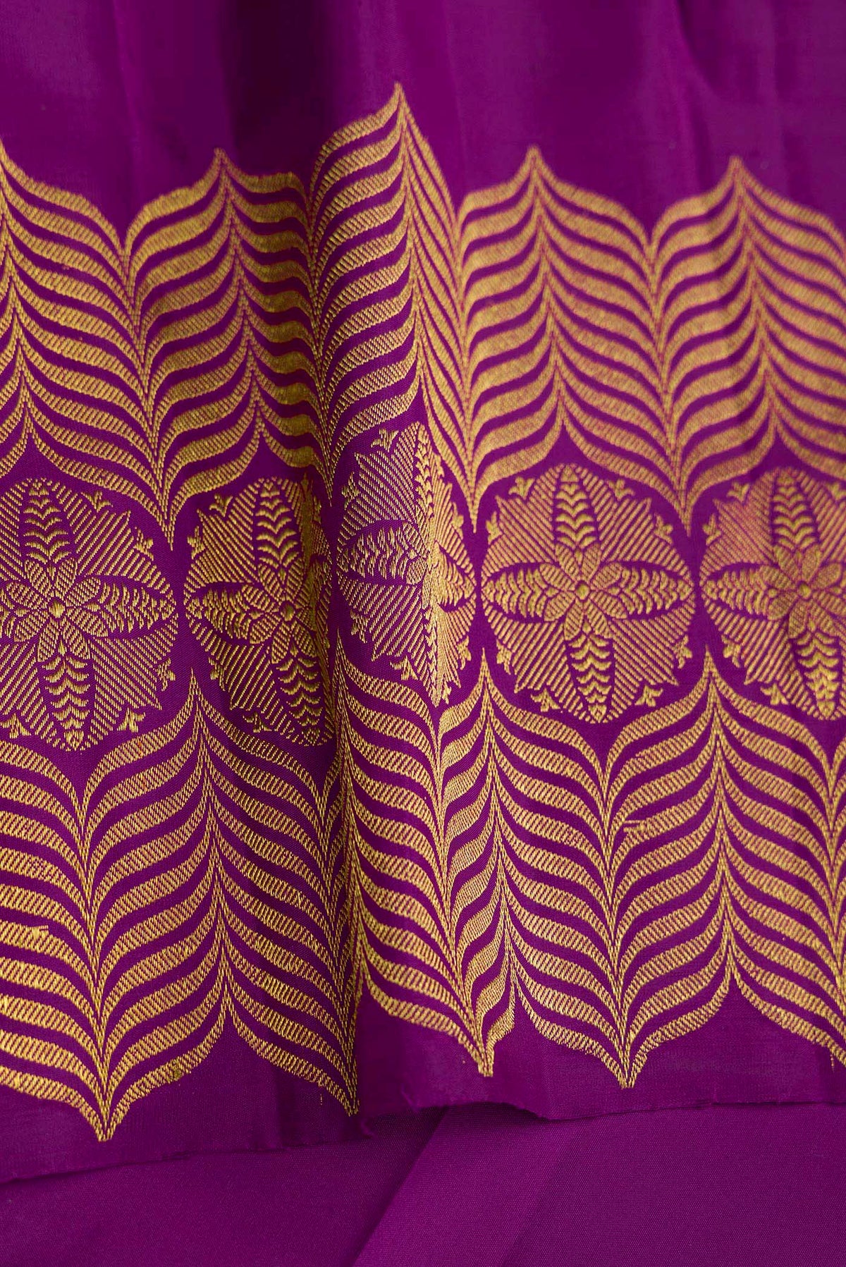 Tara-Purple Kanjivaram Silk Saree