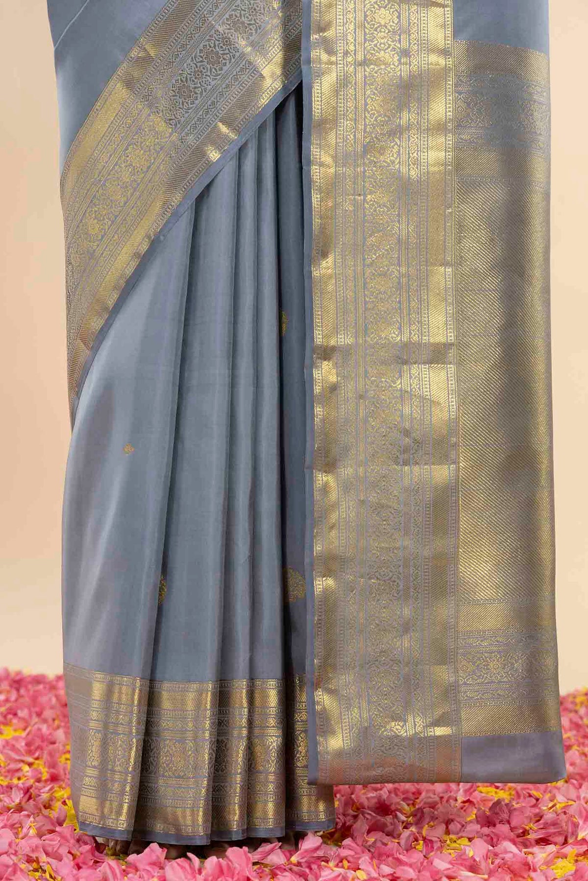 pleats pallu