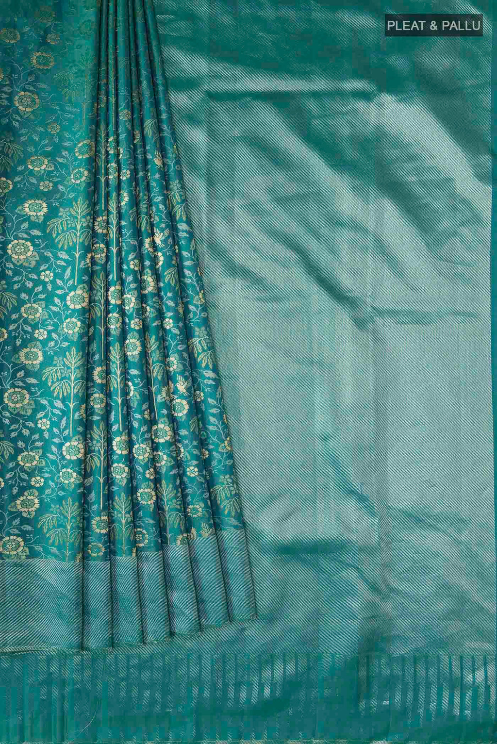 pleats pallu
