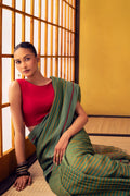 Aamras-Green Cotton Saree