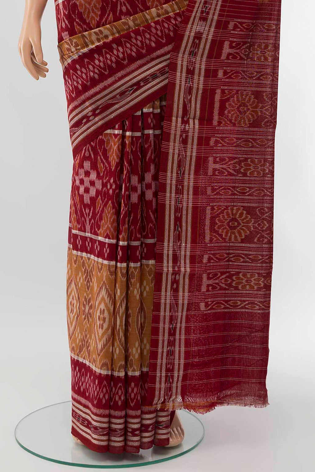 pleats pallu