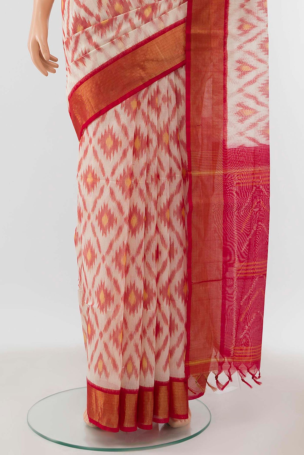 pleats pallu