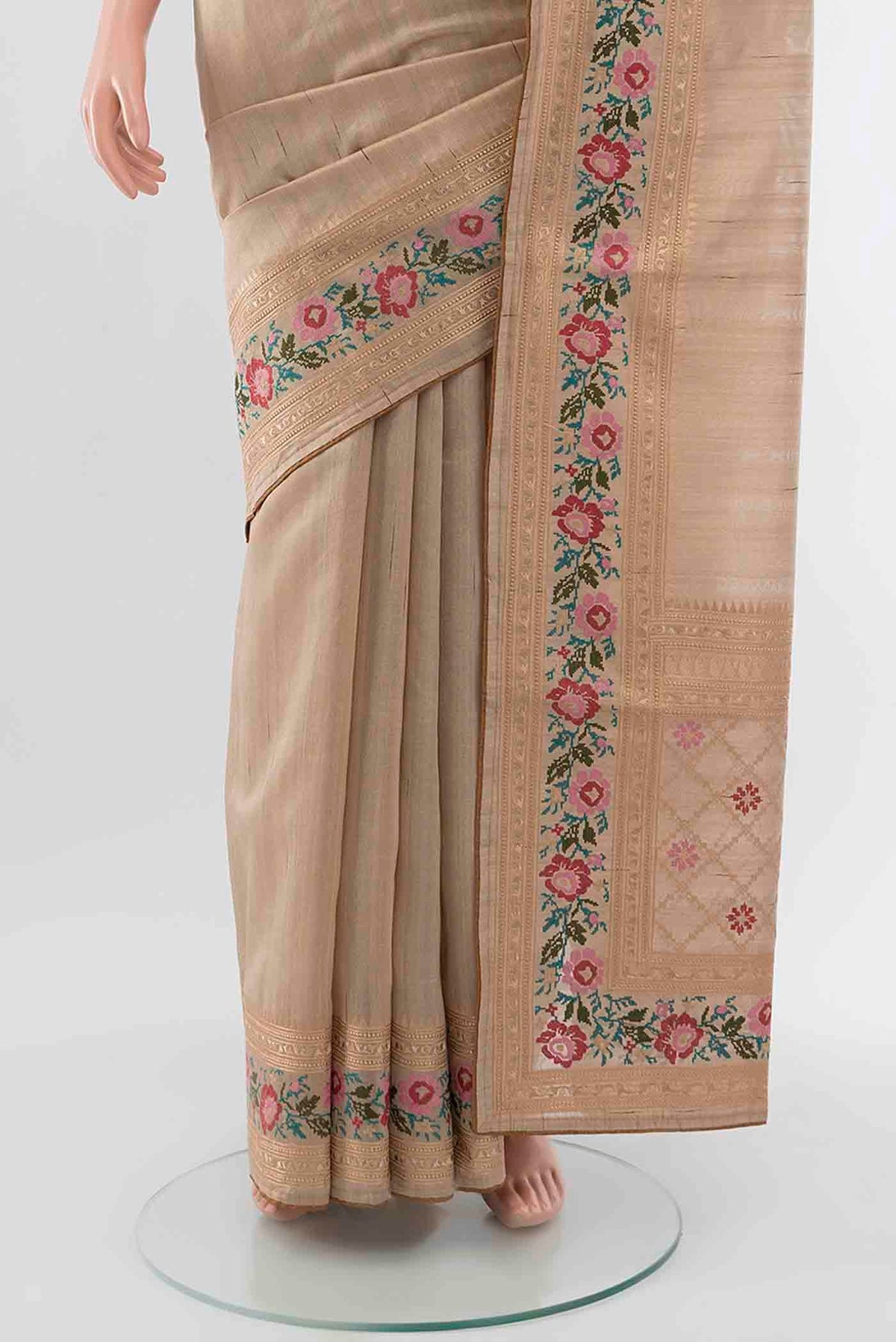 pleats pallu