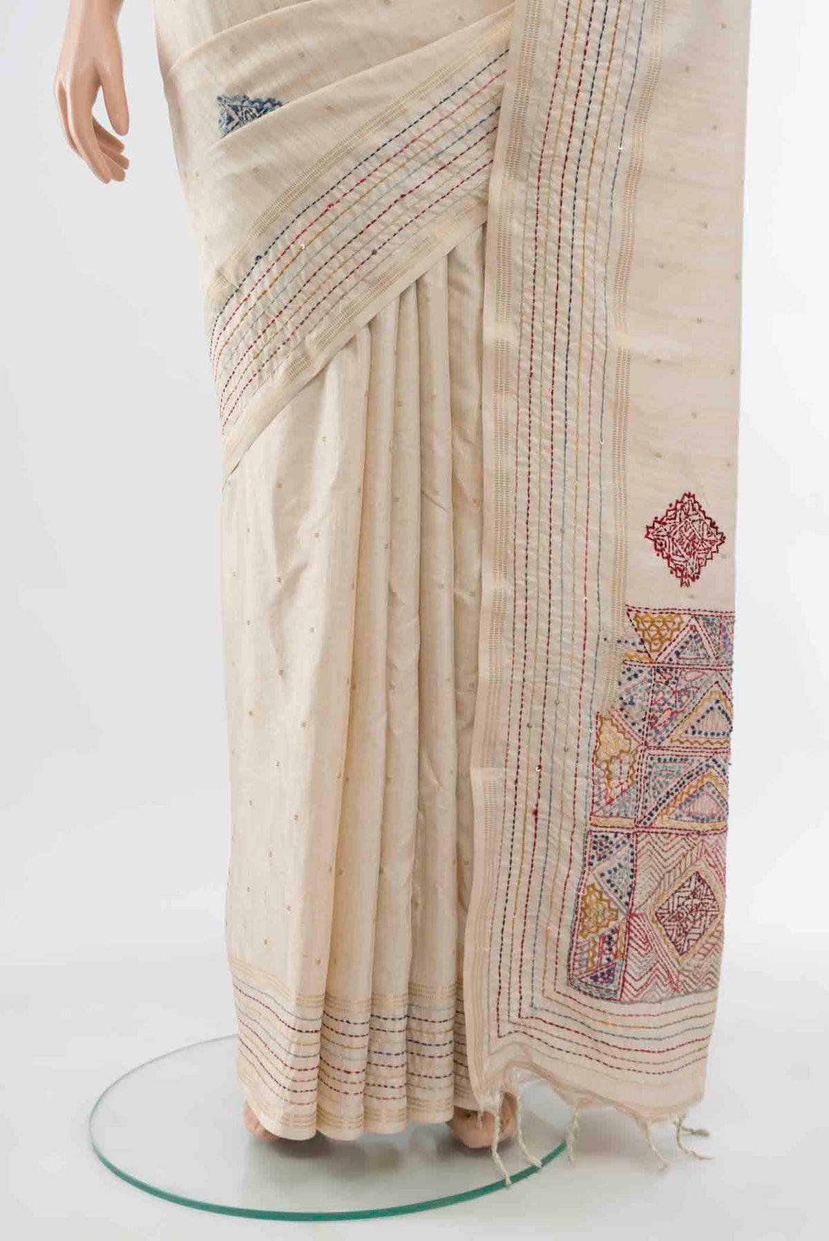 pleats pallu