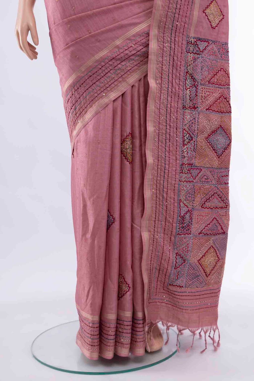 pleats pallu