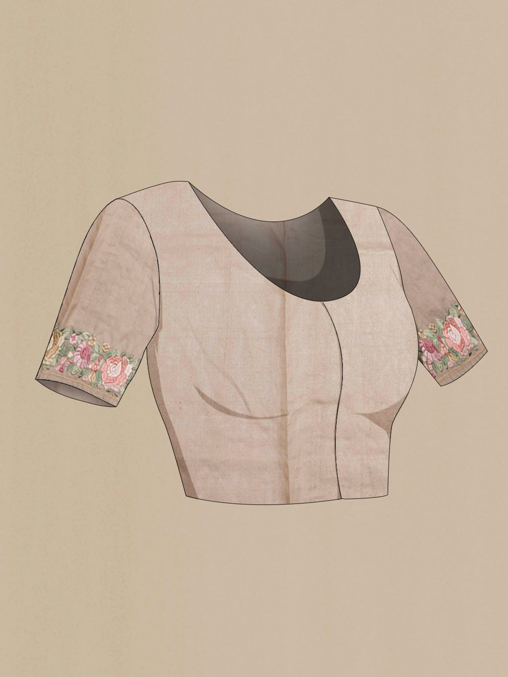 blouse closeup