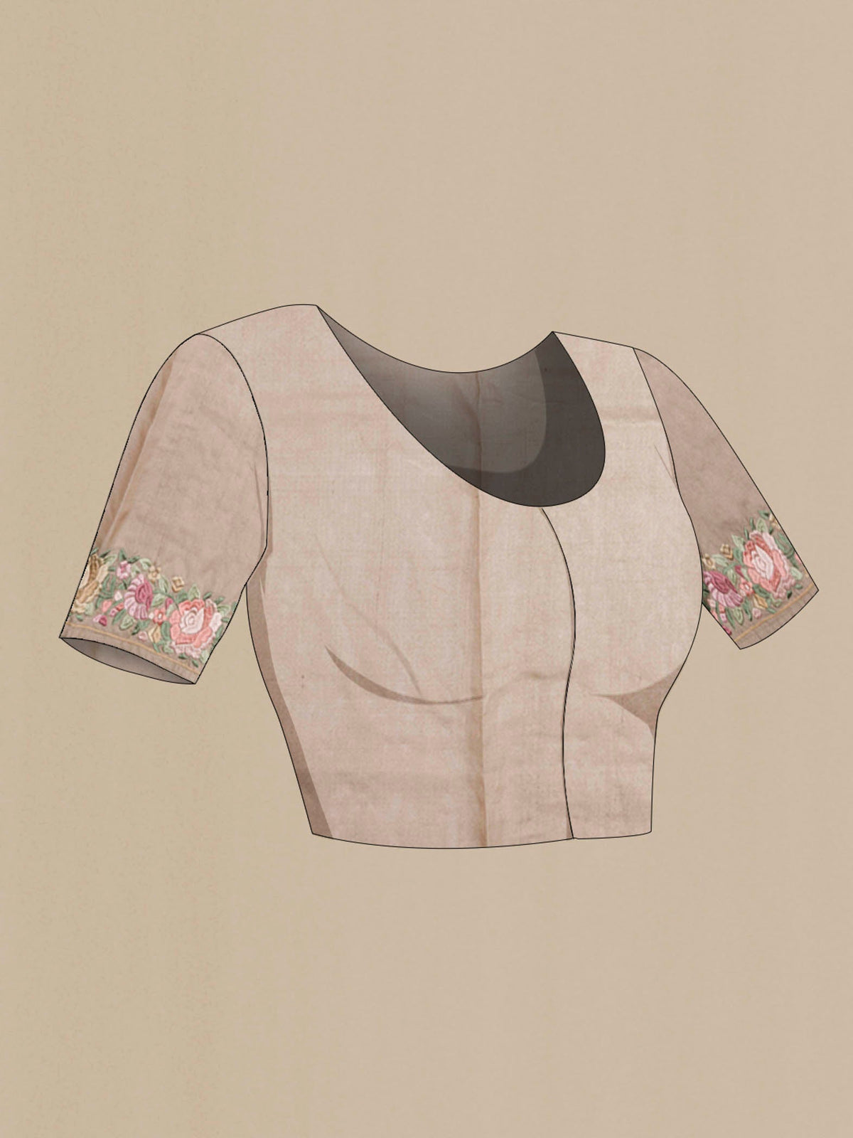blouse closeup