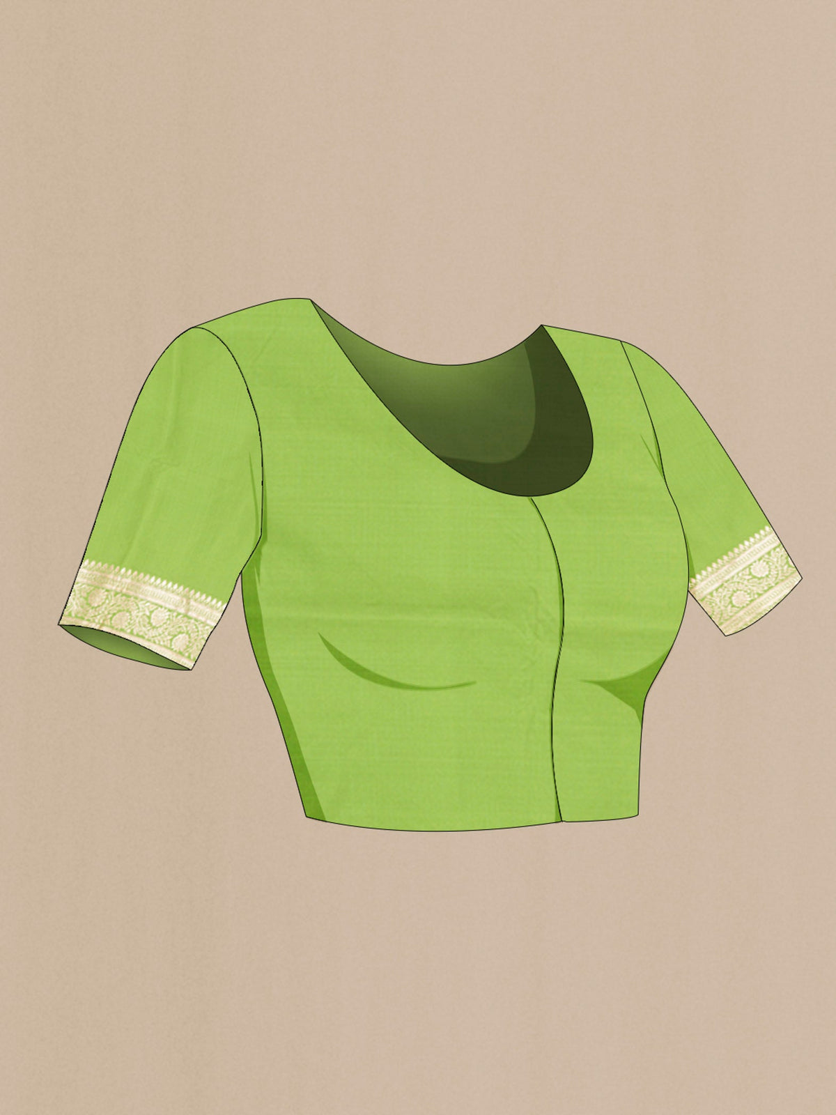 blouse closeup