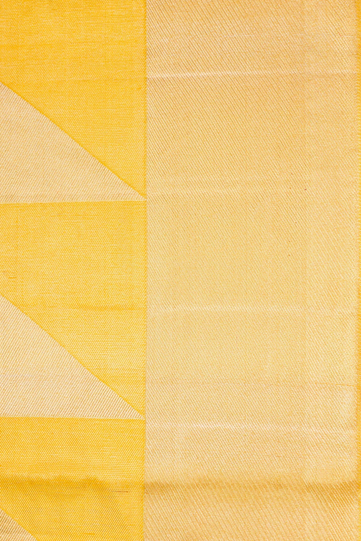 Border image of Gold Dual Tone Tissue Silk Saree with Zari Brocade on the body and Zari Border. 