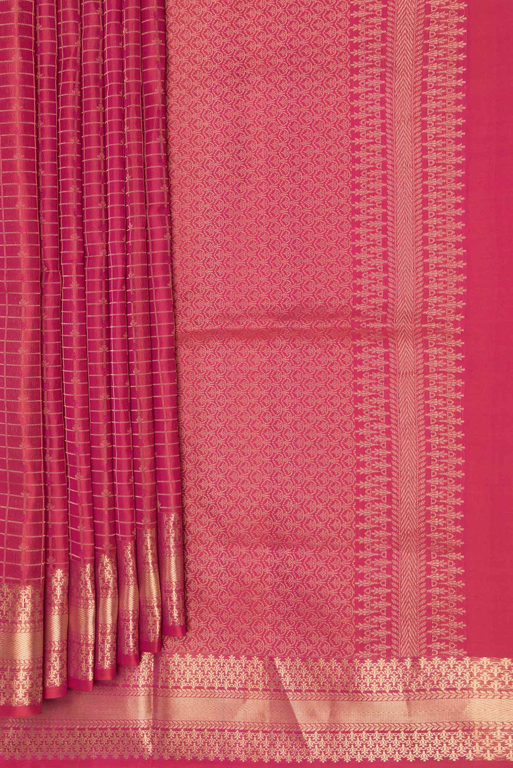 pleats pallu