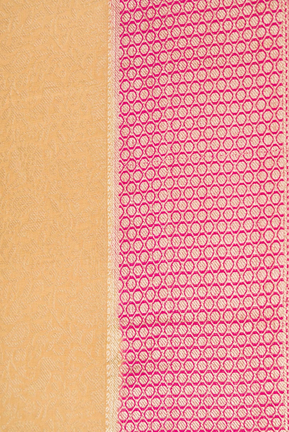 Border image of Sandal Dual Tone Mysore Silk Saree with Zari Brocade on the body and Zari Border. 