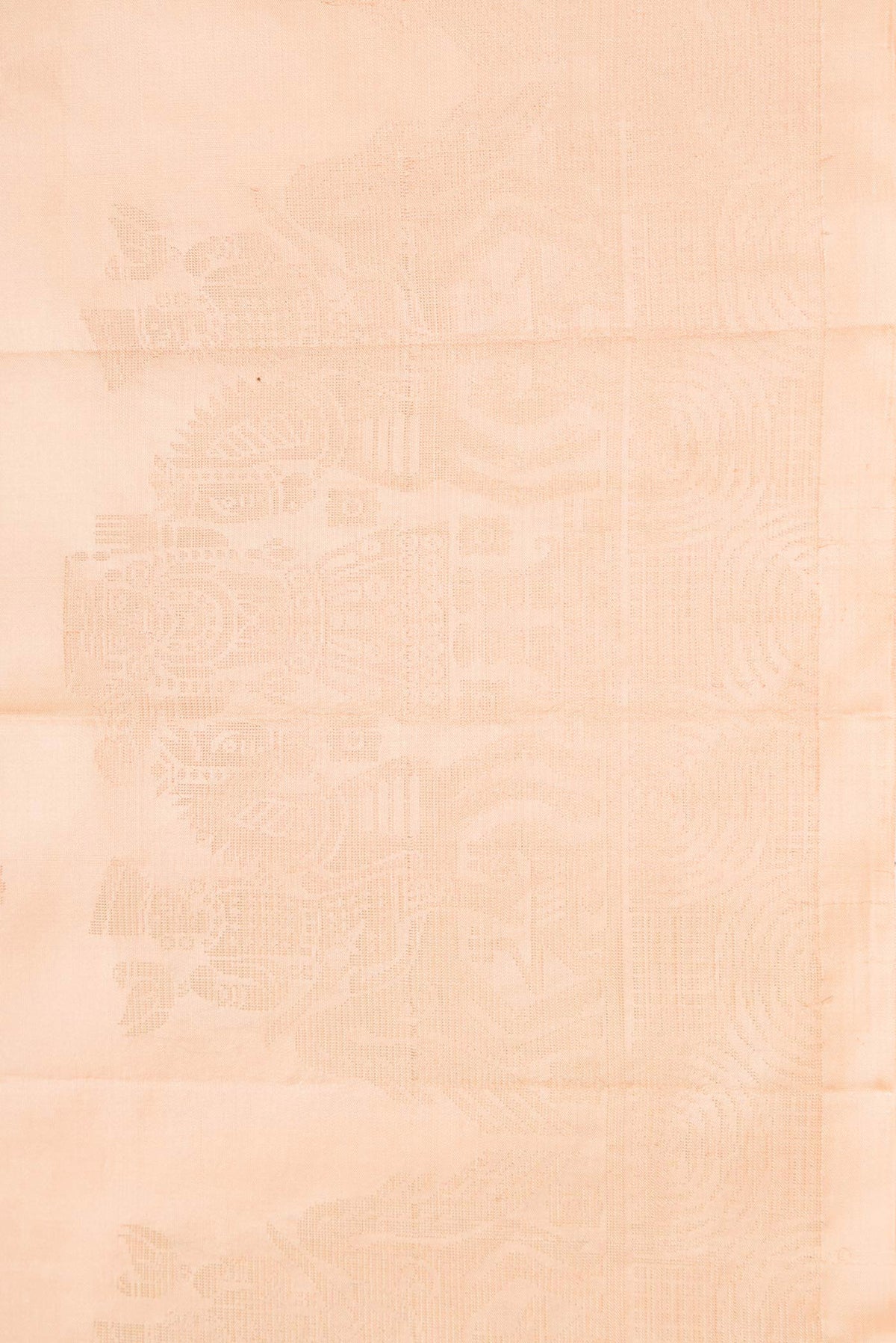 Border image of Sandal Dual Tone Soft Silk Saree with Zari Butta on the body and Fancy Border