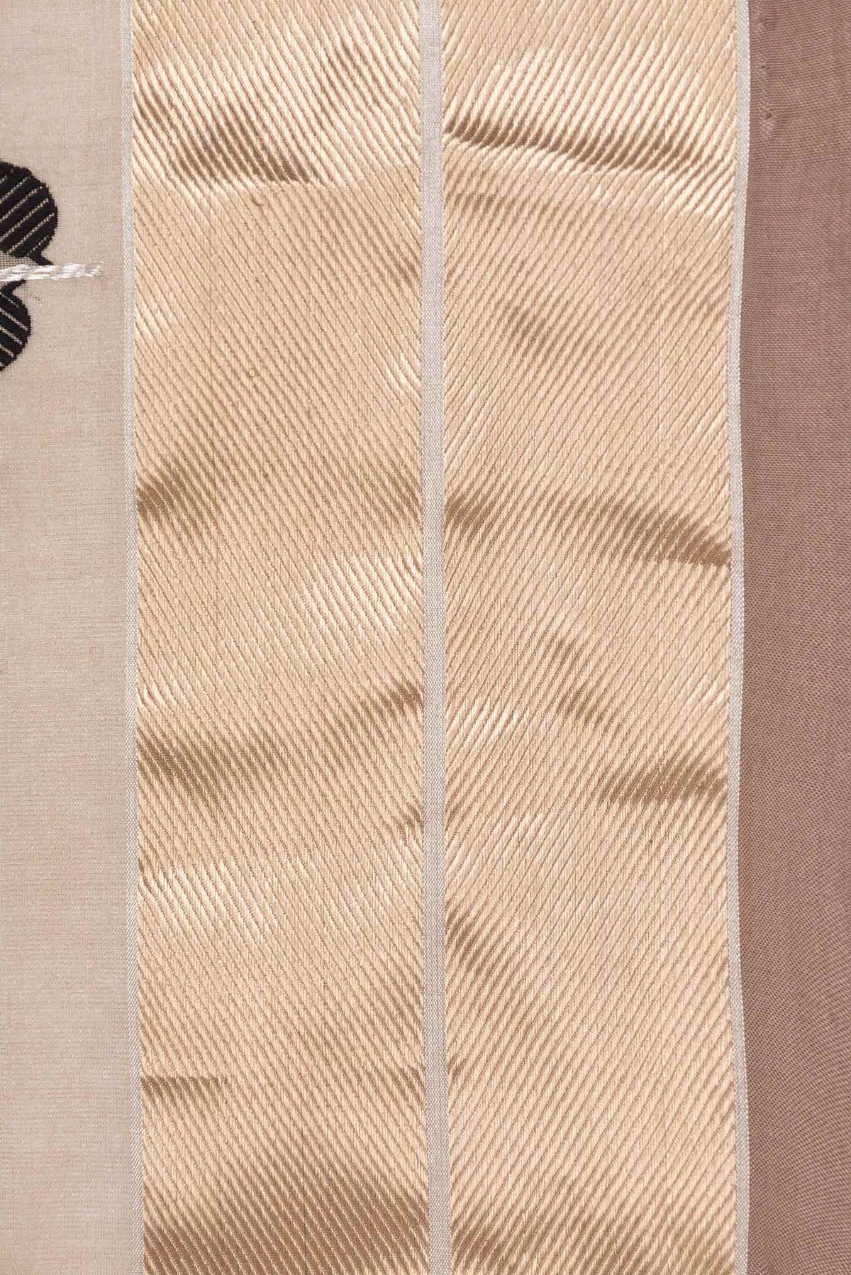 Border image of Beige Dual Tone Banarasi Saree with Zari Brocade on the body and Zari Border