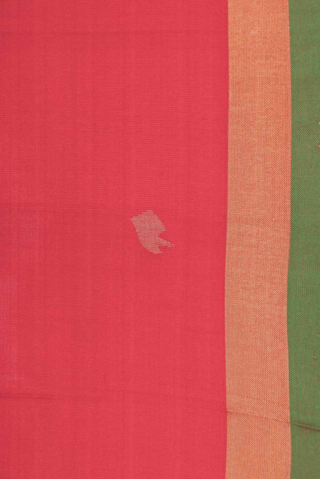 Border image of Red Dual Tone Uppada Silk Saree with Zari And Thread Butta on the body and Zari Border