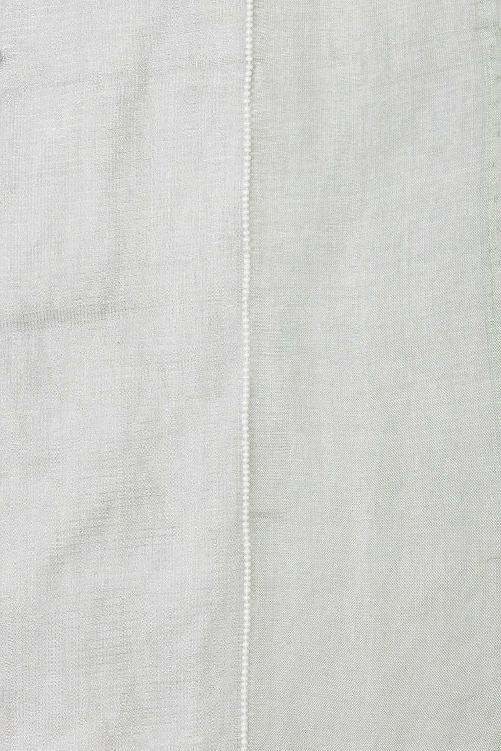 Border image of Pista Green Dual Tone Organza Silk Saree with Embroidery on the body and Embroidery Border. 