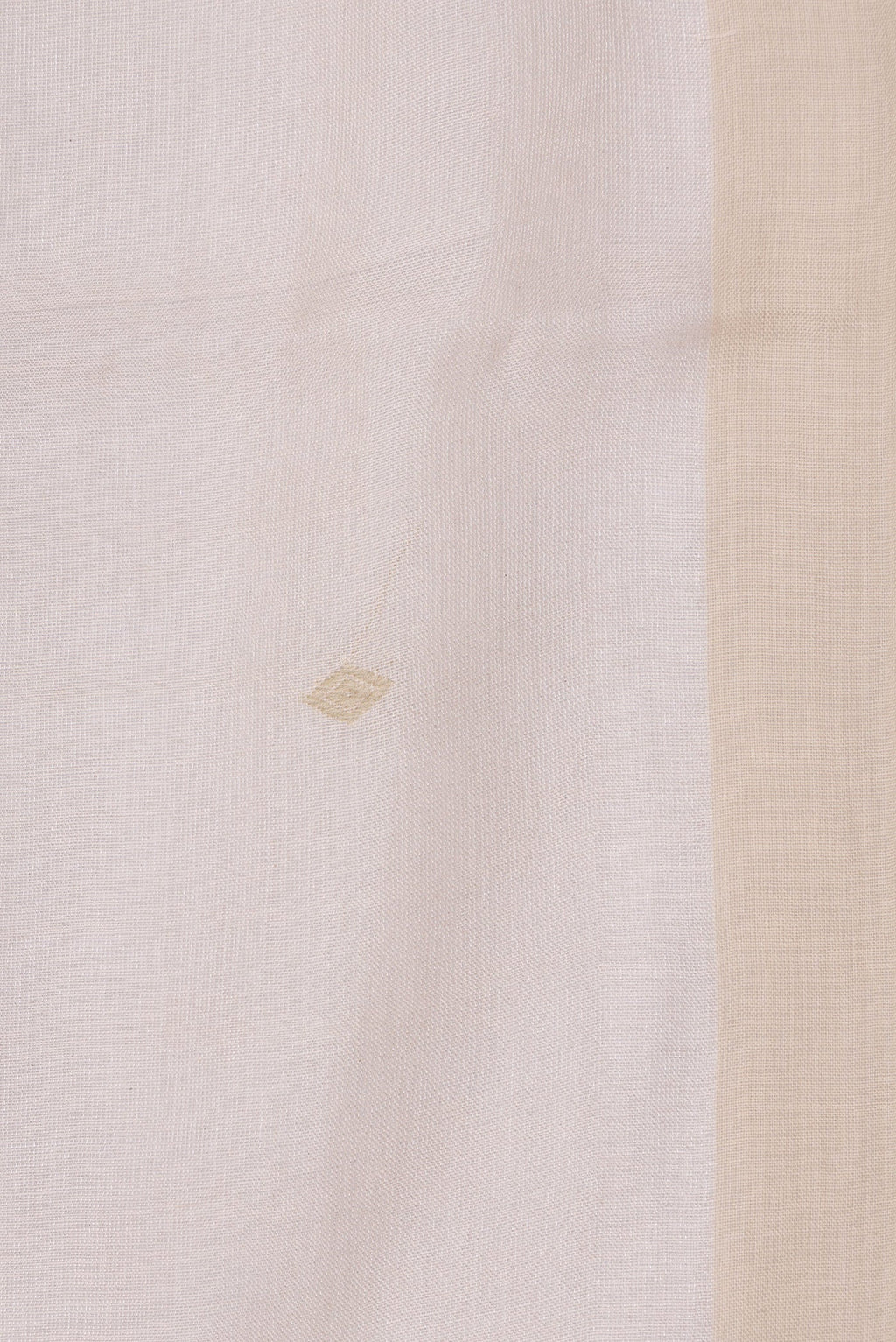 Border image of Rose Gold Dual Tone Tussar Silk Saree with Zari Butta on the body and Plain Border. 