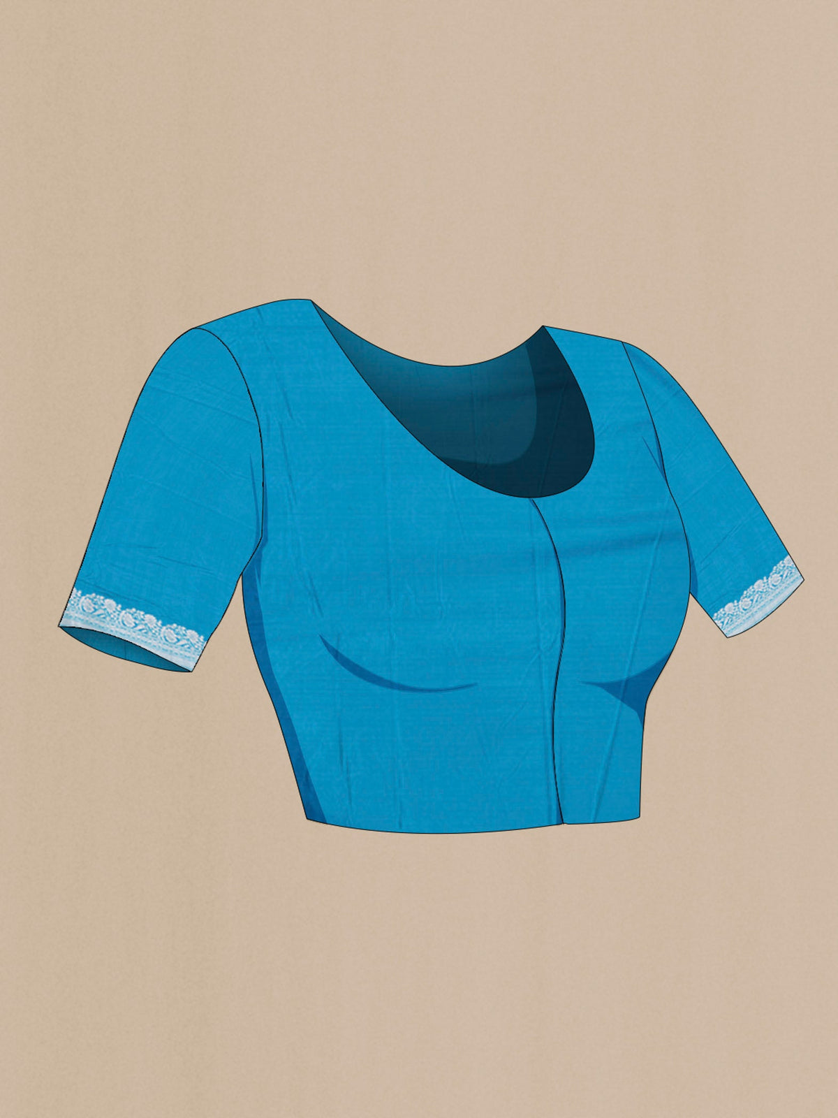 blouse closeup