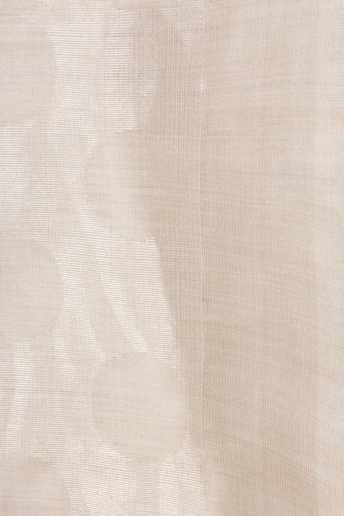 Border image of Beige Dual Tone Tussar Silk Saree with Zari Brocade on the body and Plain Border. 