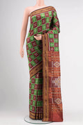 Green Orissa Silk Saree