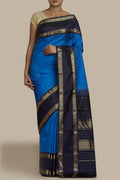 Royal Blue Kanjivaram Silk Saree