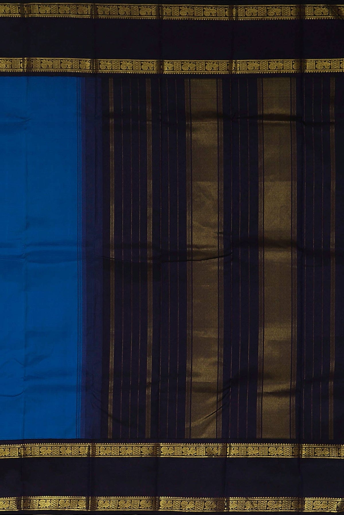 Royal Blue Kanjivaram Silk Saree