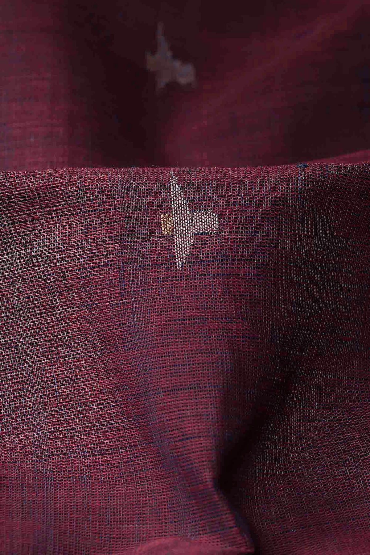Maroon Uppada Cotton Saree