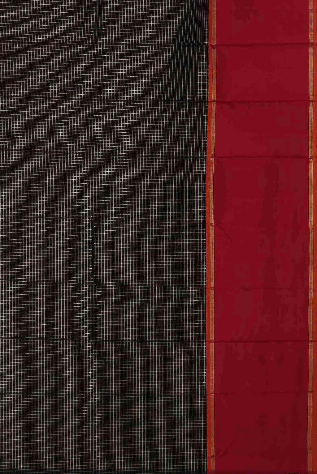 Pure Silk Pure Zari Black Kanchipuram Saree