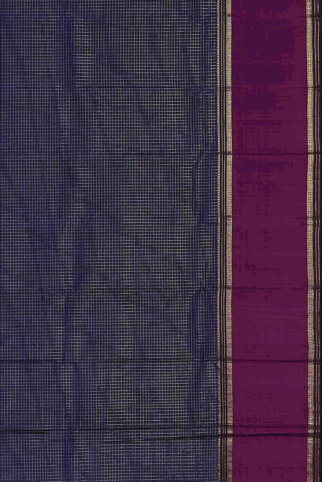Blue Kanchipuram Silk Saree