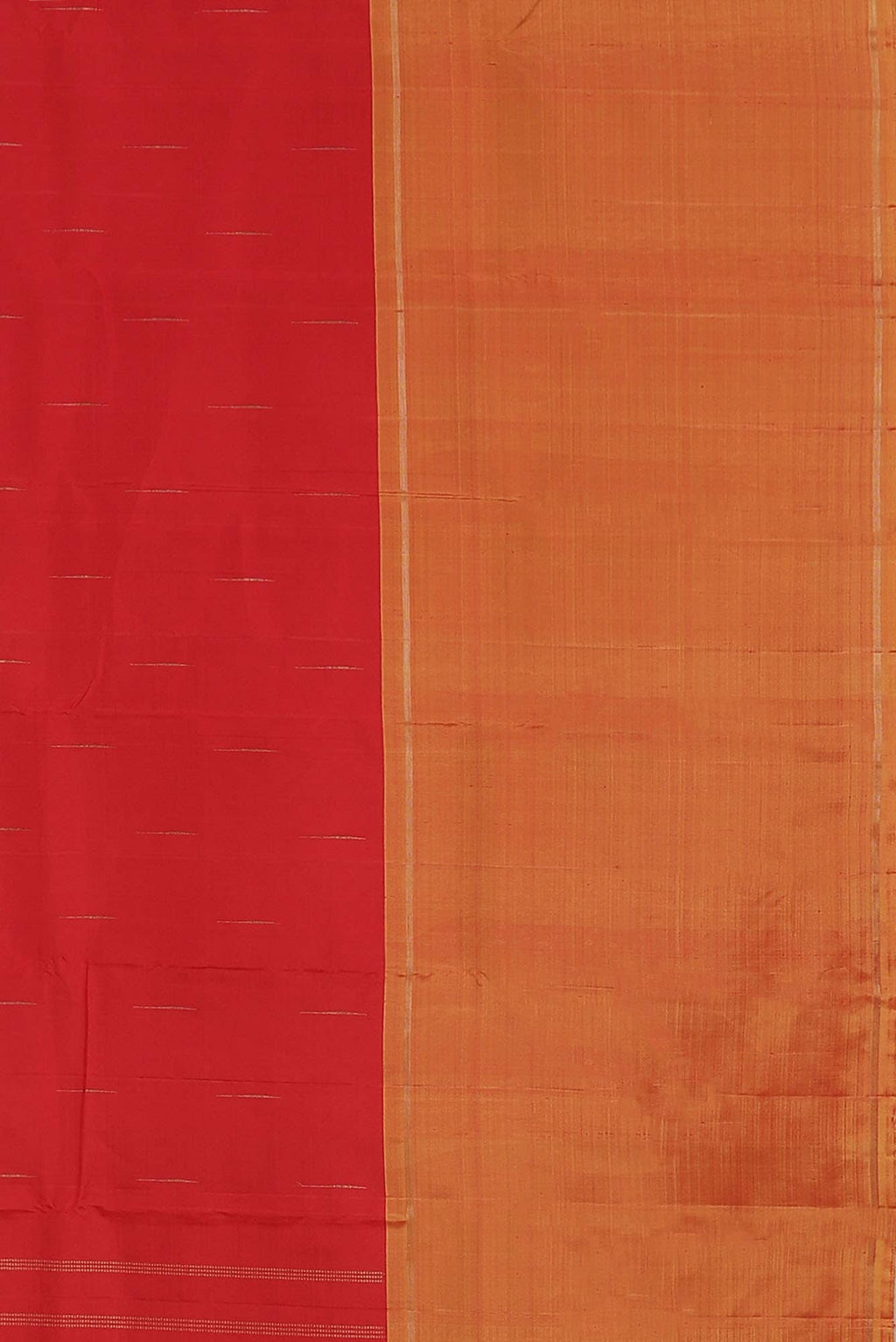 Pure Silk Pure Zari Red Kanjivaram Saree