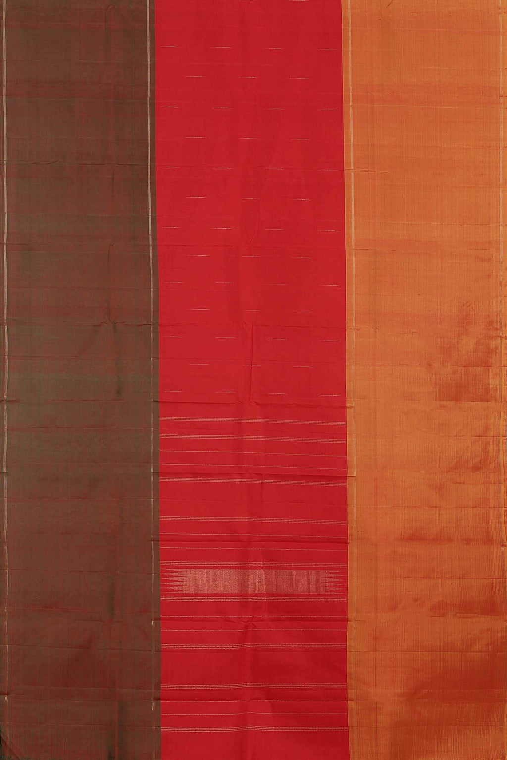 Pure Silk Pure Zari Red Kanjivaram Saree