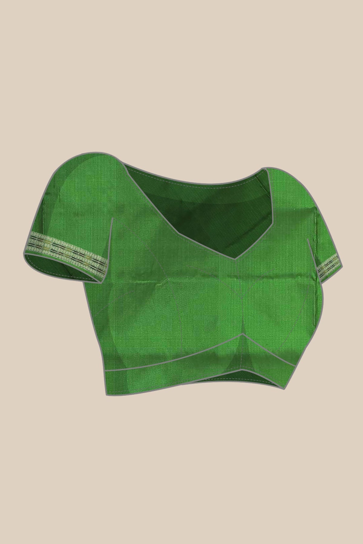 Green Orissa Silk Saree