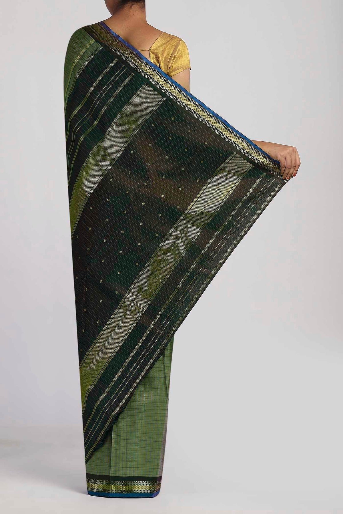 Green Kanjivaram Silk Saree
