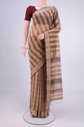 short color Dual Tone Maheshwari Silk Cotton Saree