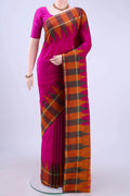 Rani Pink Blended Bangalore Silk Saree