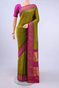 Light Green Blended Bangalore Silk - kadyal Saree