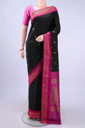 Black Blended Bangalore Silk - kadyal Saree