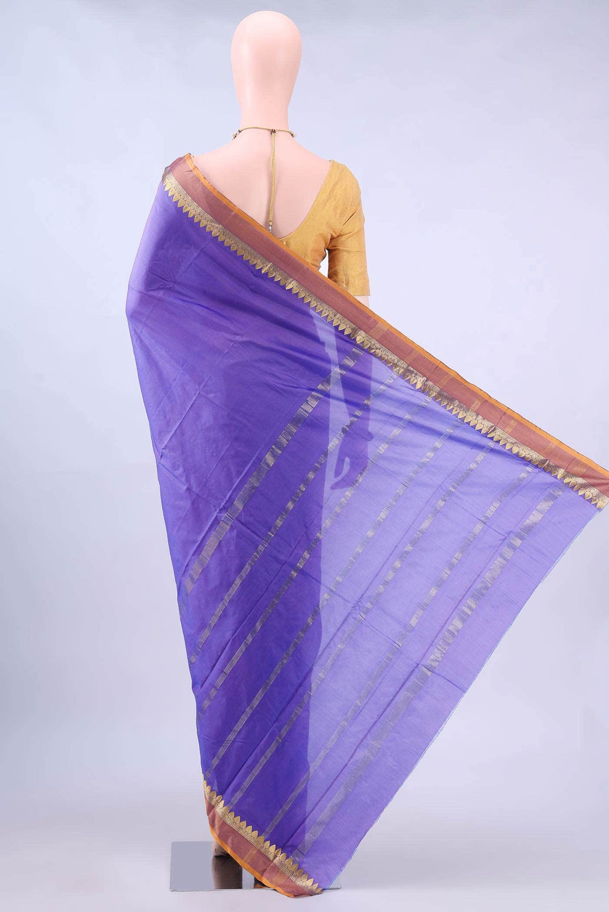 no Dual Tone Bangalore Silk Saree