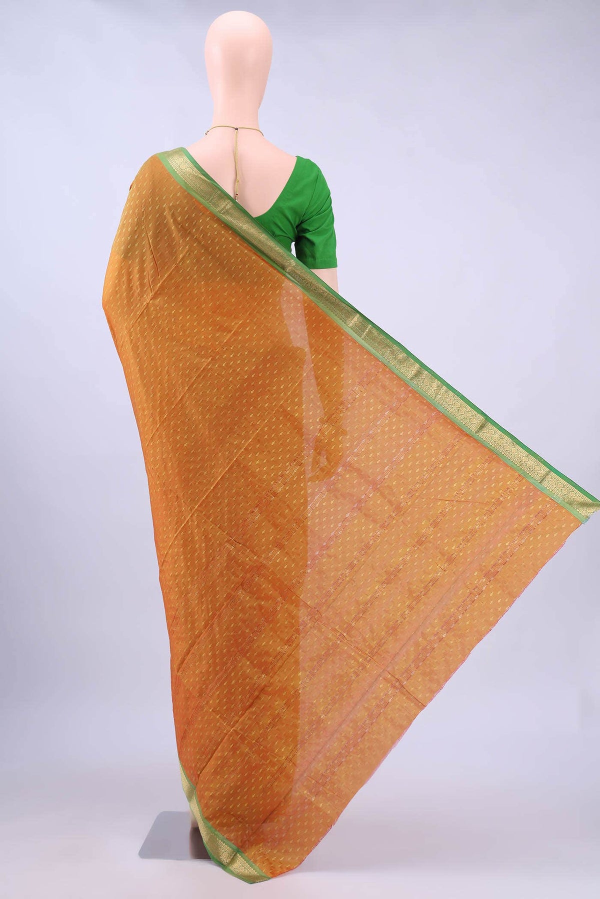 no Dual Tone Bangalore Silk Saree