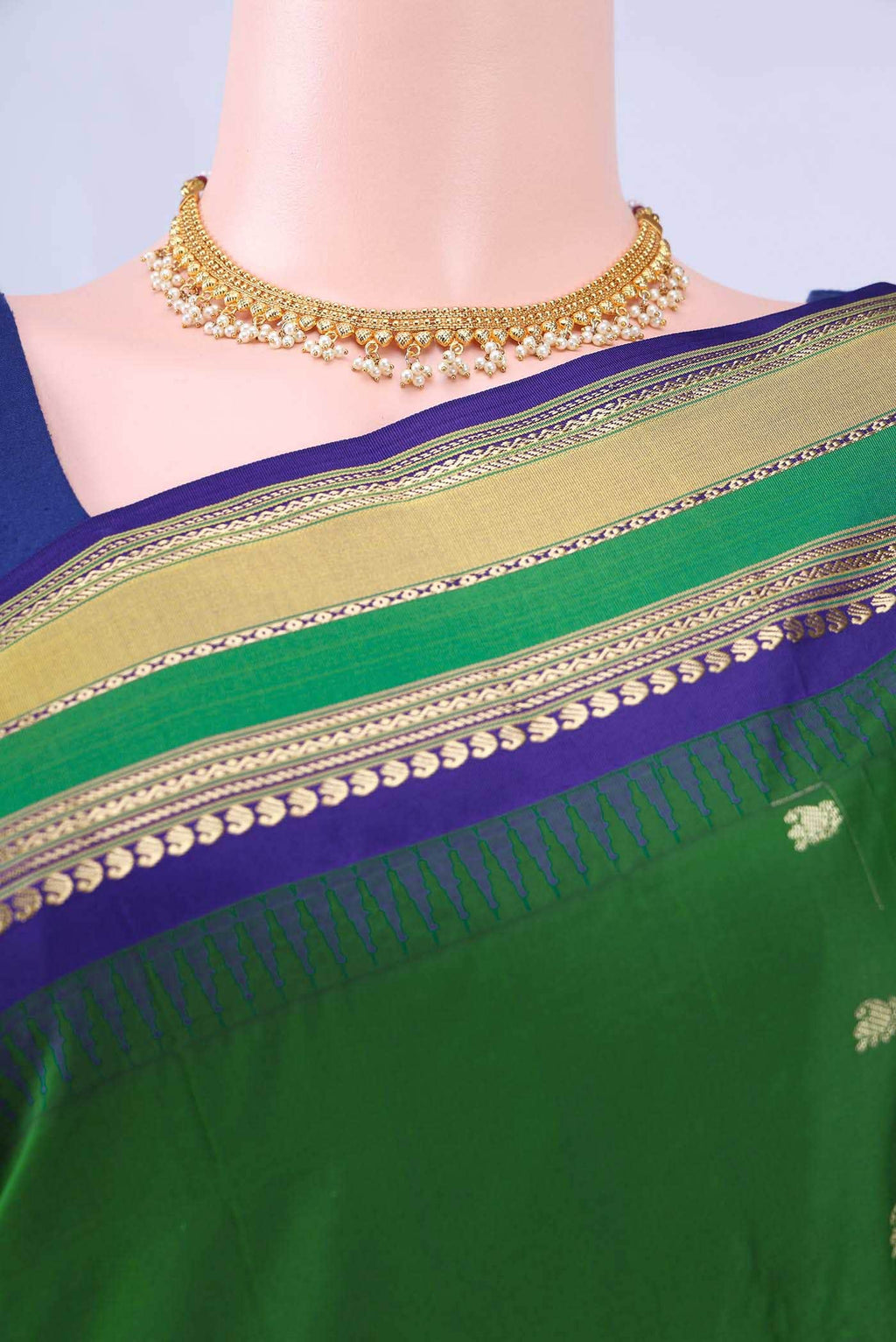 no Dual Tone Bangalore Silk Saree