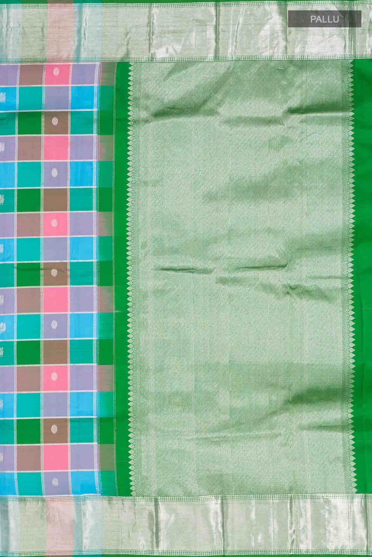 Multi Kanjivaram Silk Saree