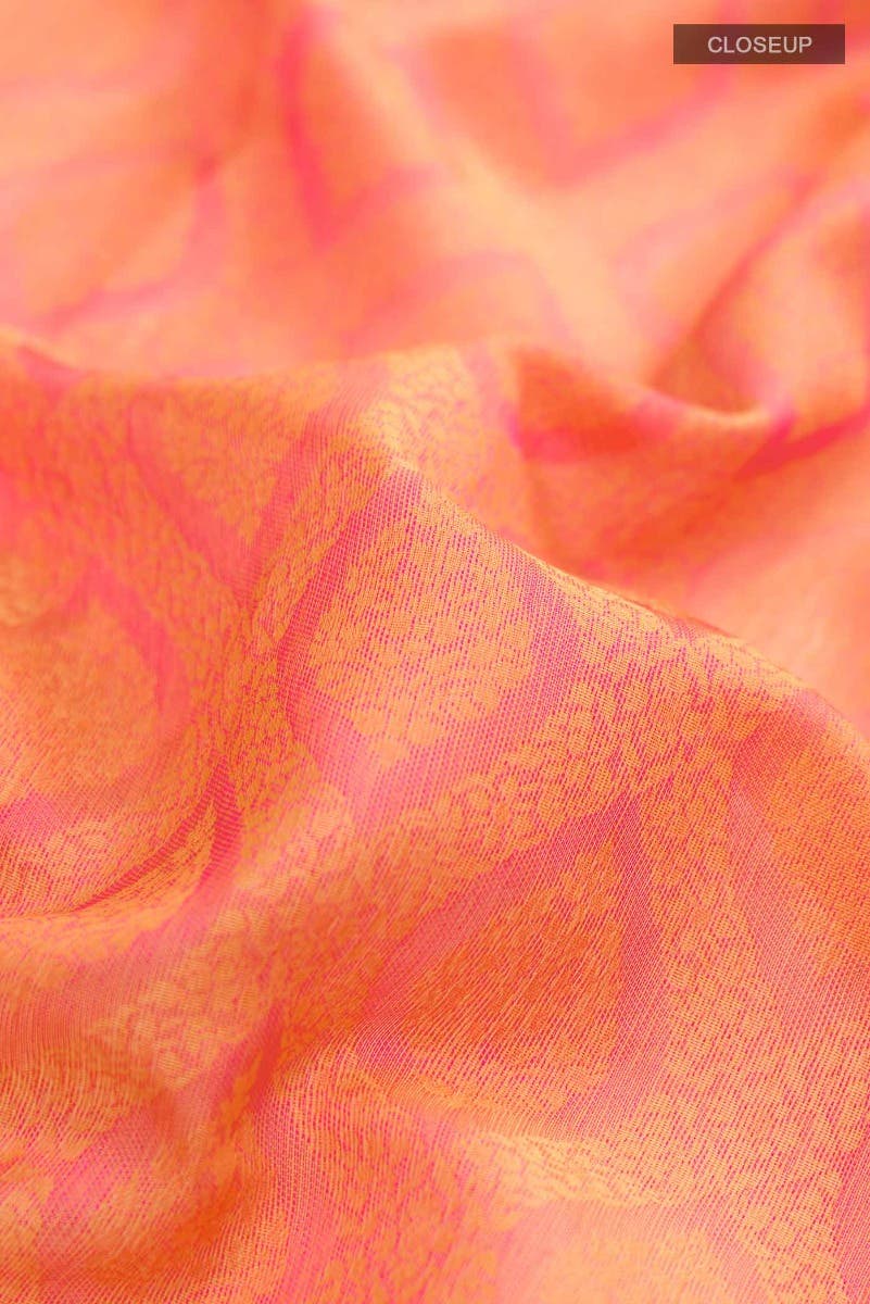 Yellow Blended Kota Cotton Saree