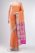 Yellow Blended Kota Cotton Saree