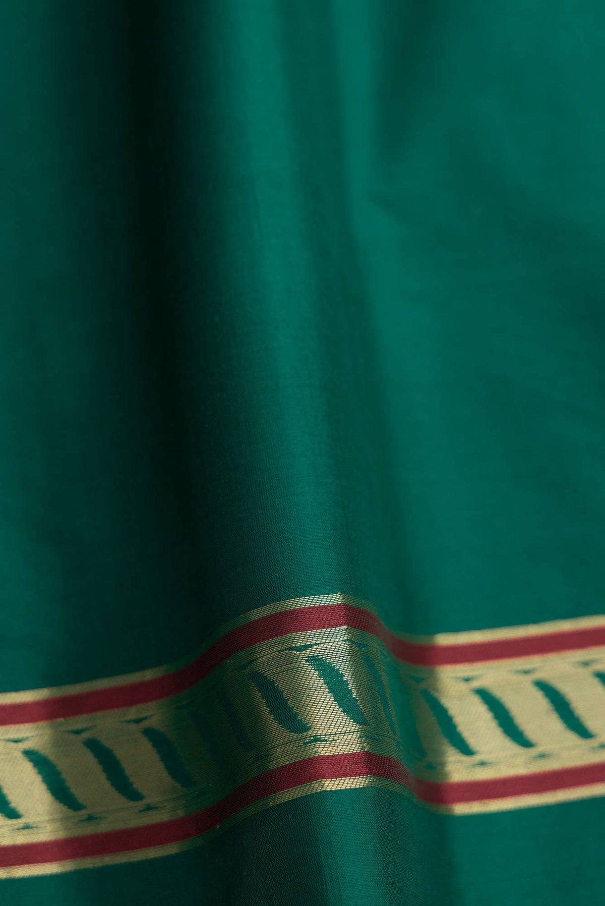 Green Banarasi Silk Saree