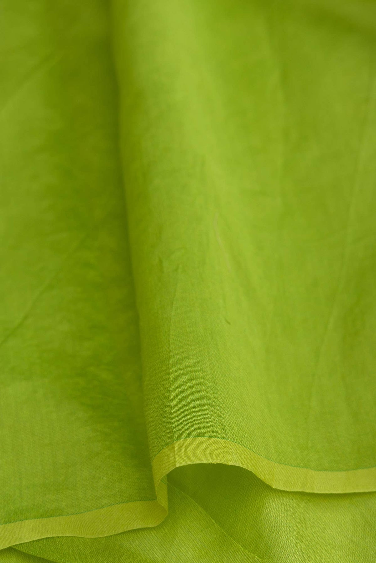 Lover’s lush Green floral design saree from Embroidered Romance Collection by Nalli