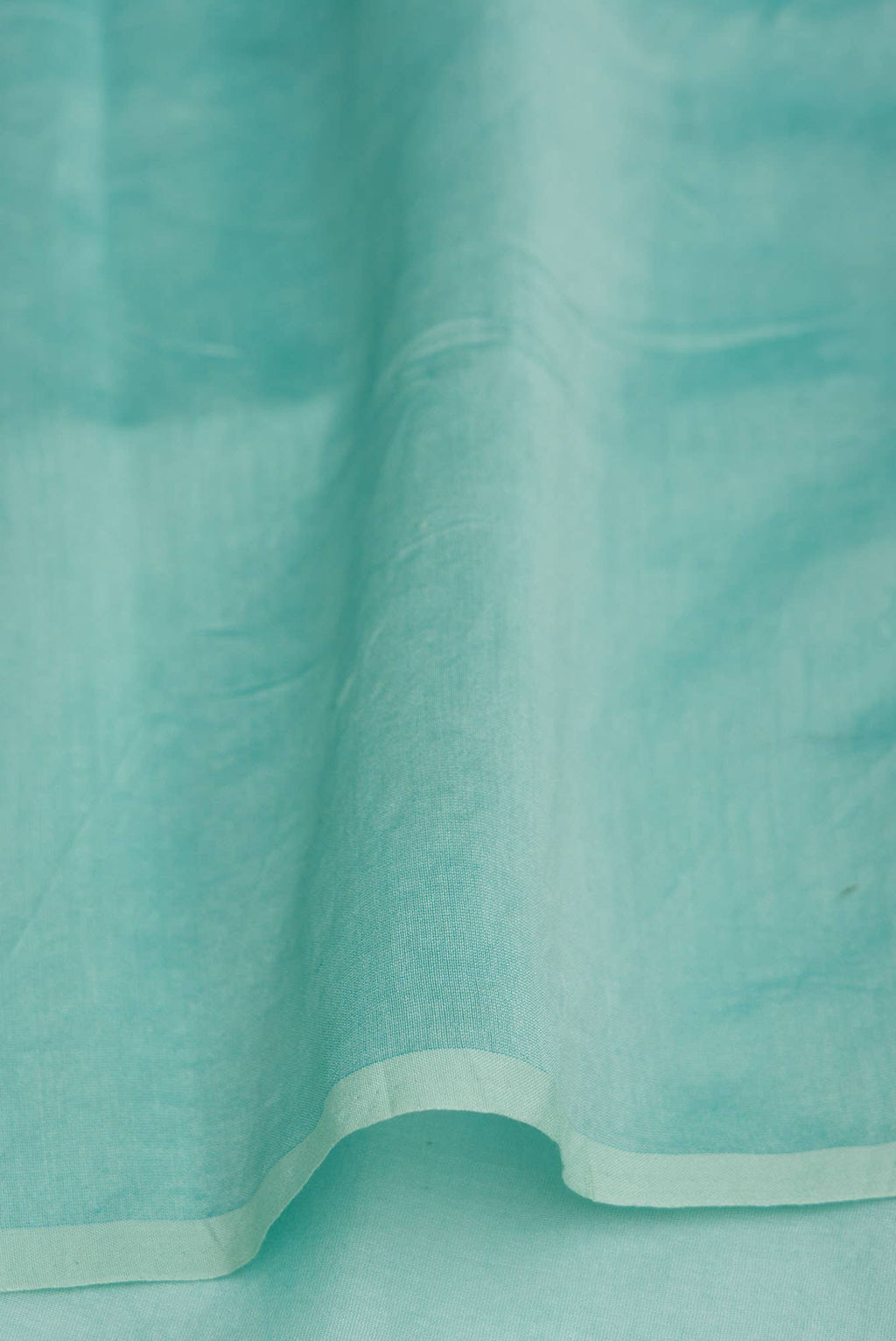Minerva Turquoise floral design saree from Embroidered Romance Collection by Nalli