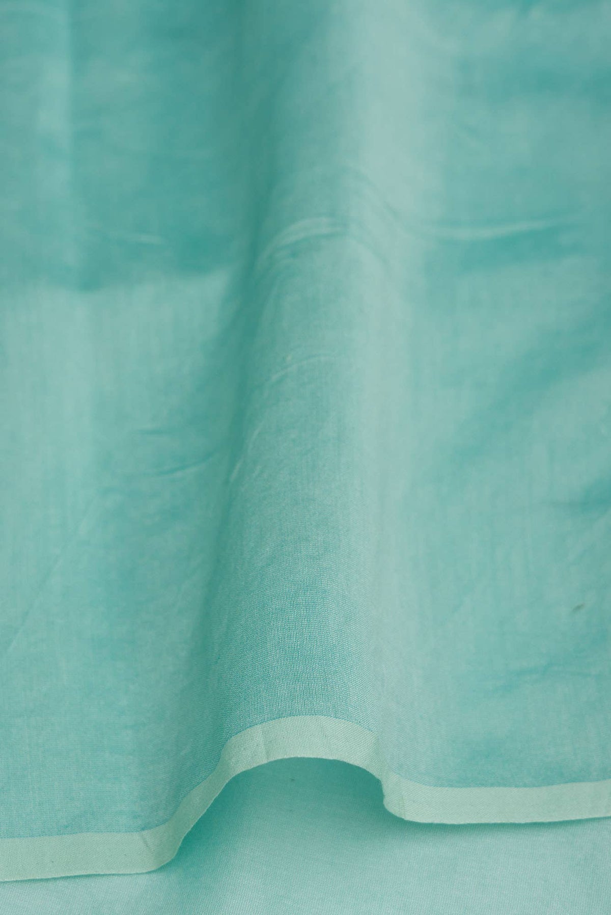 Minerva Turquoise floral design saree from Embroidered Romance Collection by Nalli