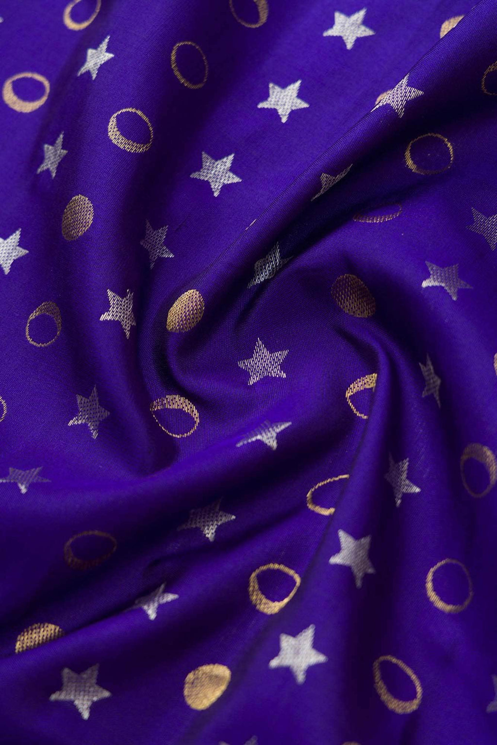 Dakshinayana-Blue Kanchipuram Silk Saree