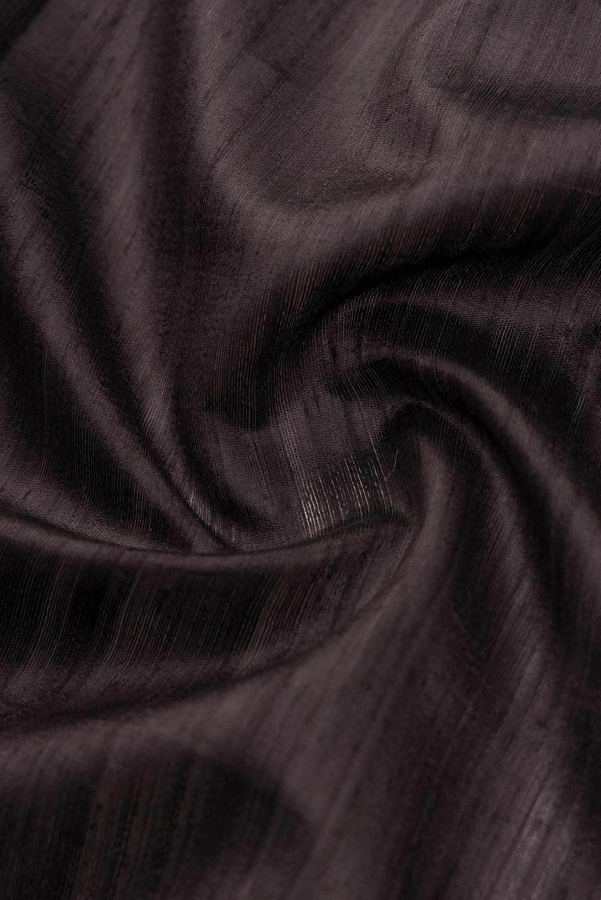 Kruti-Black Bhagalpuri Tussar Silk Saree