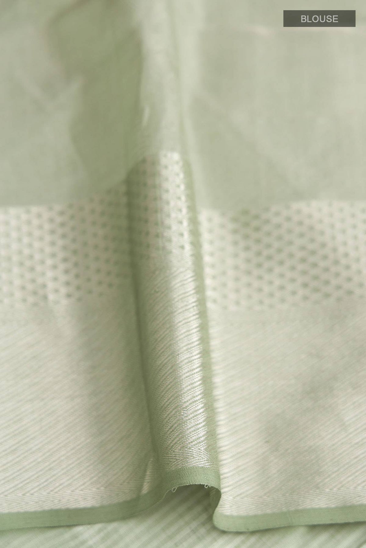 Green Maheshwari Silk Cotton Saree